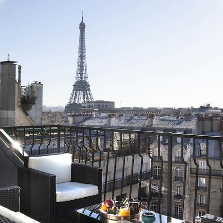 Eiffel Tower View Apartment Paris Exterior photo
